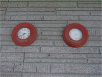 Outdoor Clock & Thermometer, Candle Holder / lamp