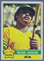 1976 Topps #500 Reggie Jackson Oakland A's