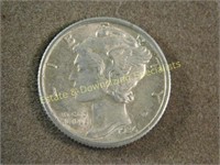 1936 Silver Mercury US Dime