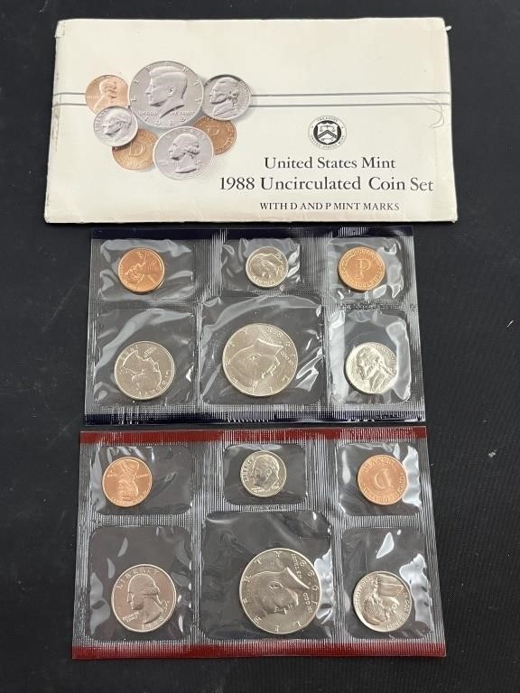 1988 Uncirculated Coin Set