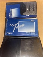 1988 Ford TAURUS Owner's Manual, etc