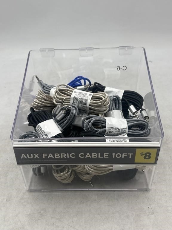 NEW Lot of 28-10ft Aux Cord