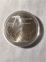 1976 Silver Canadian Olympics $10 Coin