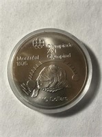 1976 Silver Canadian Olympics $10 Coin