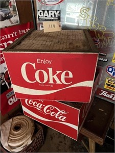 Metal Coke Crates
