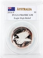 Coin 2014-P Australia Wedge Tailed Eagle PCGS