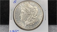 1891-S Silver Morgan Dollar higher grade