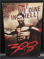 Vintage Movie Poster for The 300