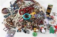7.2 POUND BAG TRULY UNSEARCHED COSTUME JEWELRY