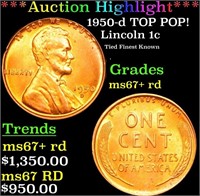 ***Auction Highlight*** 1950-d Lincoln Cent TOP PO