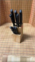 Knife block missing two
