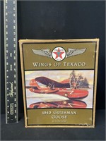 Texaco Diecast Airplane in Box