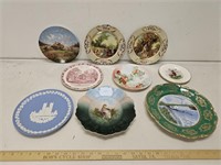 (9) Antique & Vintage Plates- Including Wedgewood
