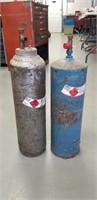 2 Acetylene Tanks