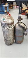 2 Carbon Dioxide Tanks