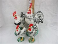 (2) Sets of Lefton Chickens