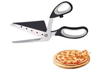 Pizza Scissors Cutter One-Handed Operation