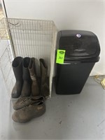 Mens Rubber Boots Size 9 & 10