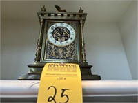 MANTEL CLOCK - FRENCH - MARKED 'S MARTI ET CIE' -