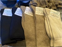 5 x J. Walkers Mens Dress Socks - Mens Sz 10/13 -