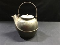 Small cast iron tea kettle