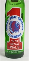 1979 INDIANA ST. BASKETBALL 7up BOTTLE, LARRY BIRD