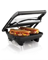 HAMILTON BEACH - PANINI PRESS GOURMET SANDWICH