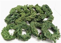 15 mini garland wreaths