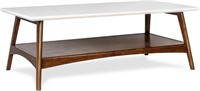 READ Madison Park Off-White/Pecan Coffee Table