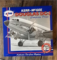 KM Douglas DC-3 Company Airplane Coin Bank
