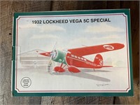Conoco Aviation 1932 Lockheed Vega Plane Coin Bank