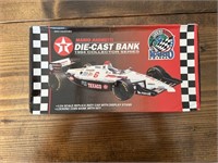 Texaco Mario Andretti #6 Race Car Coin Bank