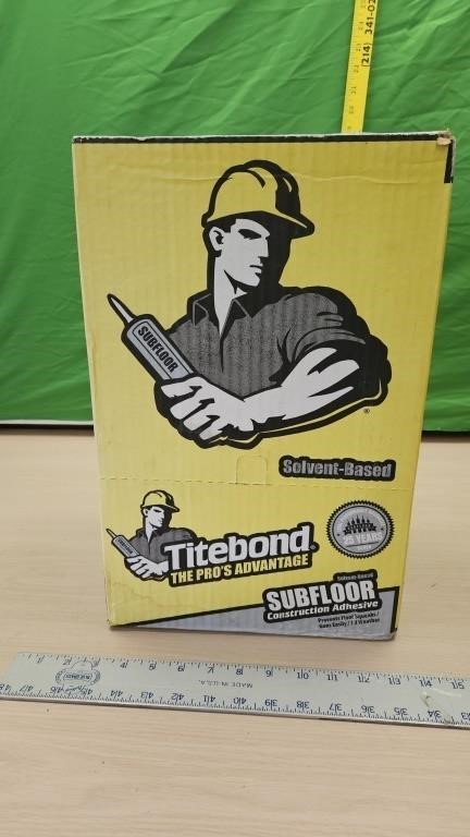 Case titebond  subfloor adhesive