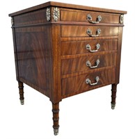 MAITLAND SMITH Fine Flame Mahogany Chest