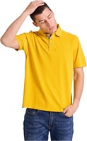 (U) Amazon essential Men's Cotton Pique Polo Shirt