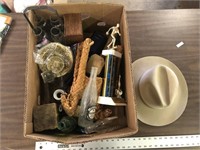 ASSORTED LOT WITH HAT