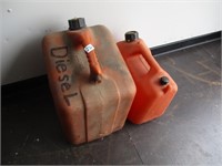 fuel cans .