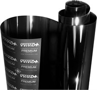 VViViD+ Glossy Black Car Wrap Film