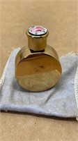 MCM Gold Tone Cloisonne Small Perfume Bottle