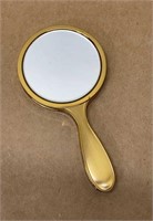 Small Two Sided Gold Tone Magnifying Mirror
