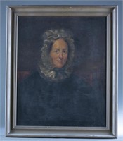 Portrait of Mary Brown Humphreys, O/C.