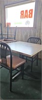 Table and 2 Chairs