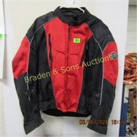 LIKE NEW VIKING MOTORCYCLE JACKET, SIZE XL.