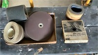Sanding disc and sand paper