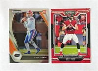 20 Kyle Trask 2021 Rookies Prizm Draft Playbook