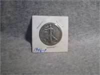 1946-P US Silver Walking Liberty half dollar
