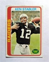 1978 Topps Ken Stabler Card #365