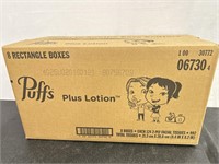 New Puffs plus lotion case pack (8) boxes