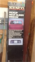 Pick up rear slider window