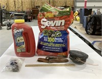 Garage lot w/SevIn granules both are 1/4 to 1/2